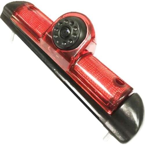 Newest LED IR Brake Light Rear View Reversing Parking Camera & 7 Inch Monitor Kit for Fiat Ducato For Citroen Relay for peugeot