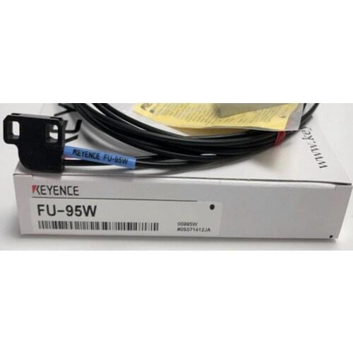 The new barcode brand new KEYENCE FU-95W liquid level sensing fiber optics, complete accessories