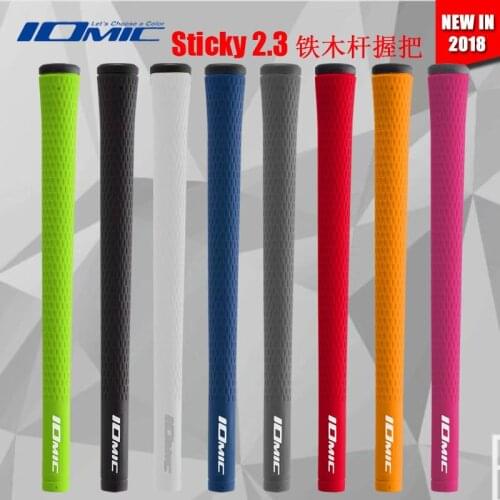 IOMIC Sticky2.3 9pcs/Lot Golf Club Grips TPE Material High Performance For Iron/Woods Multicolor Options