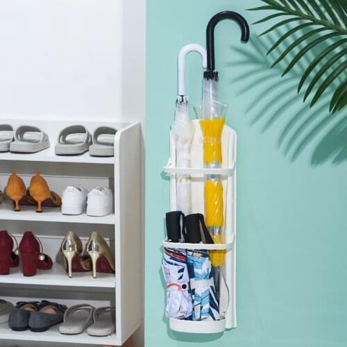 Umbrella Storage Rack Umbrella Holder Plastic Organizer For Indoor Home Hallway Entryway Office Decor Storage