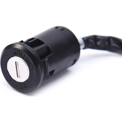 1 Set Universal Motorcycle Ignition Switch Key Quad Motorcycle Keys Starters MTB Cylinder Ignition Switch for Suzuki Dirt Bike