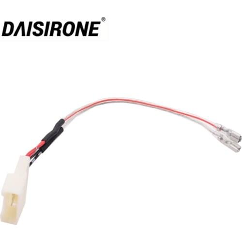 1PCS Car Tweeter Dash Front Speaker Wire Harness Cable Adapter 4 Pin Fit For Toyota Tacoma 2016 2017 2018 2019