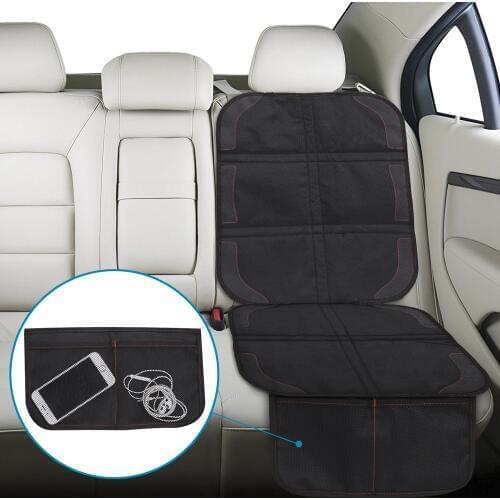 126*48cm Oxford Cotton Luxury Leather Car Seat Protector Mats Pads for Seats Protection Car Baby Kids Wear Kick Pad Protective