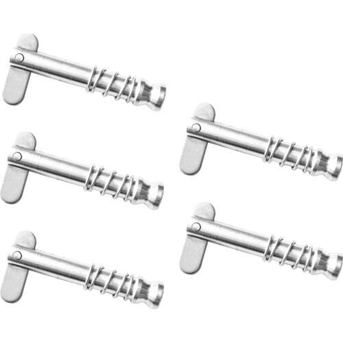 5 Piece Stainless Steel Quick Release Pin for Marine Boat Bimini Deck Hinge