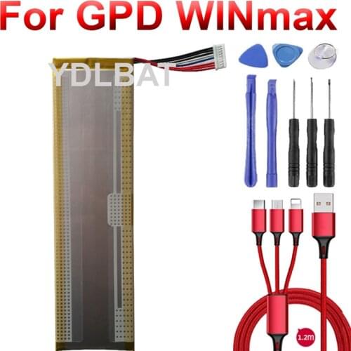 YDLBAT battery For GPD WIN MAX for GPD WINmax battery+USB cable+toolkit