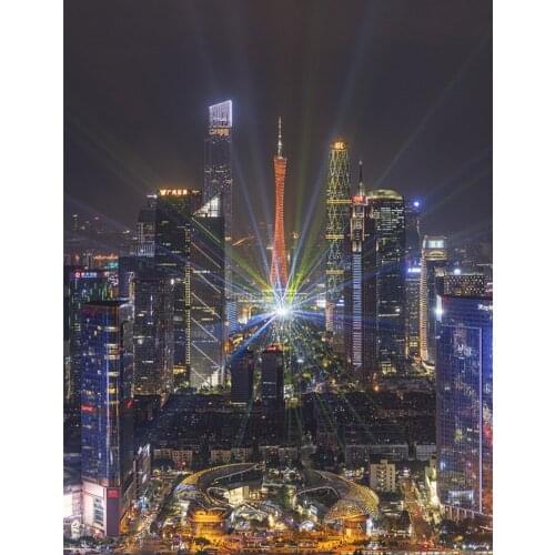 5D DIY full square diamond painting Modern landscape city night view mosaic diamond embroidery home living room decoration gift