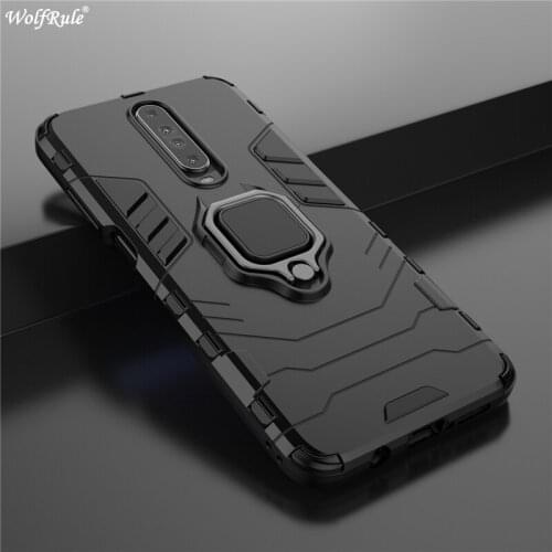For Capas Xiaomi Poco X2 Case Holder Magnetic Shockproof Bumper Robot Ring Stand Cover For Xiaomi Poco X2 Case Xiaomi Poco X2