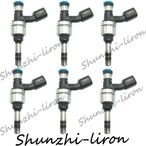 6PCS Fuel Injector Nozzle For BUICK&CADILLAC ALLURE / LACROSSE / CTS / SRX 3.0L V6 12629927 JSDB-A1 JSDBA1
