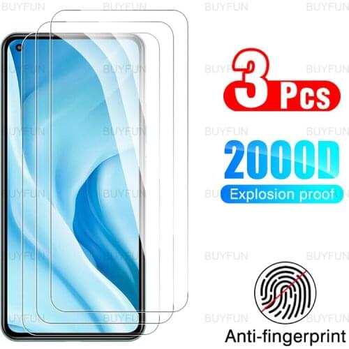 3pcs For Xiaomi Mi 11 Lite 5G front scratch resistant screen protector for xiaomi xiomi 11 lite 5g 6.55 inch protective glass