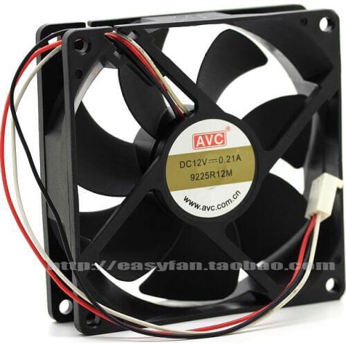 NEW AVC 9025 9CM 3PIN 9225R12M 12V 0.21A cooling fan