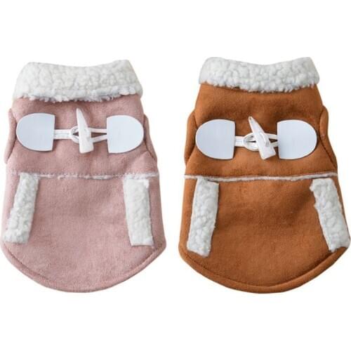 Winter Warm Pet Dog Cat Clothes Windproof Coat Puppy Motorcycle Vest Dogs Jacket Costume Clothing Pets Supplies AUG889