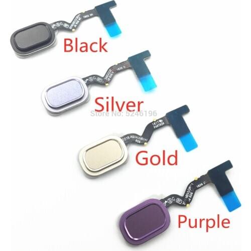 1pcs Home Return Key Menu Button Fingerprint Sensor Flex Cable For Samsung Galaxy J6 (2018) J600 SM-J600F A6 Touch Repair Part