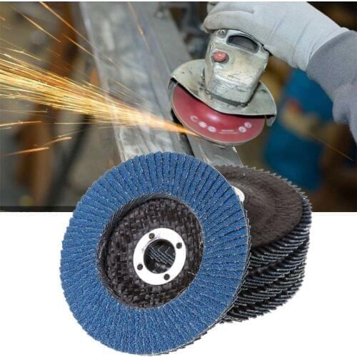 1PCS Professional Flap Discs 115mm 4.5 Inch Sanding Discs 80 Grit Grinding Wheels Blades For Angle Grinder