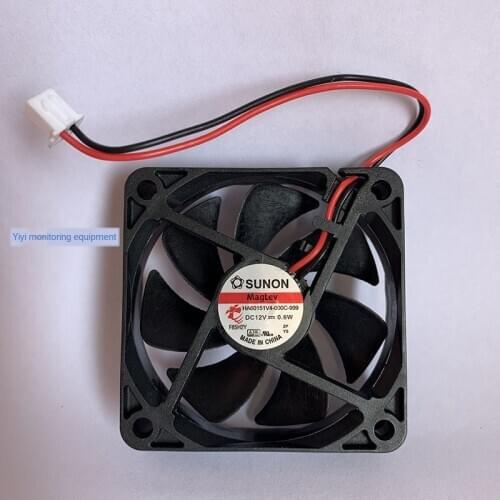12V maglev fan HA60151V4-000C-999 New For SUNON 6015 12V 0.6W 6CM quiet low noise Silent Cooling Fan