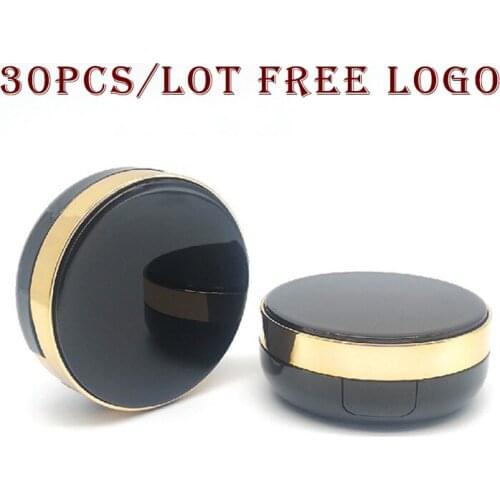 15g/0.5oz Empty Air Cushion Puff Box Portable Cosmetic Makeup Case Container with Powder Sponge Mirror for BB Cream Foundation