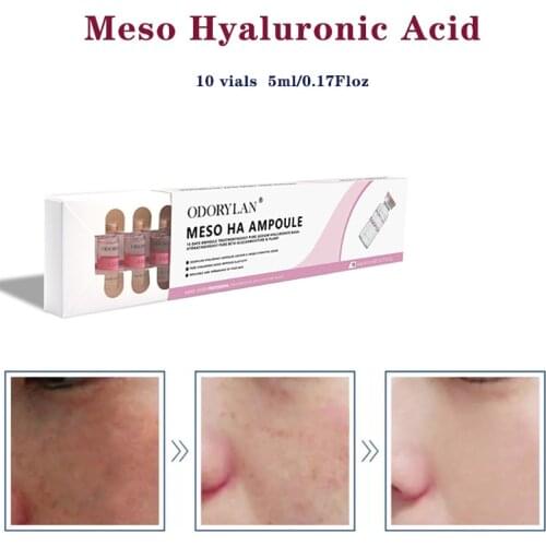 5ml Pure Micro Molecular Therapy Cross-linked HA Hyaluronic Acid Serum Collagen Hyaluronic Acid Gel Ampoule Secret to Keep Young