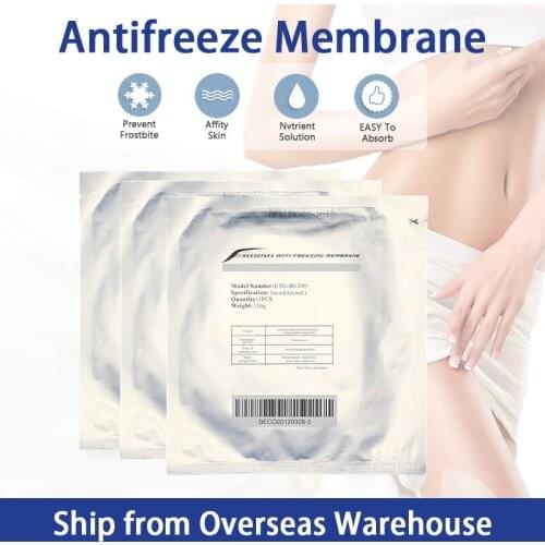 50Pcs Anti Freeze Membrane Anti Cellulite Body Slimming Machines Weight Reduce Cold Therapy
