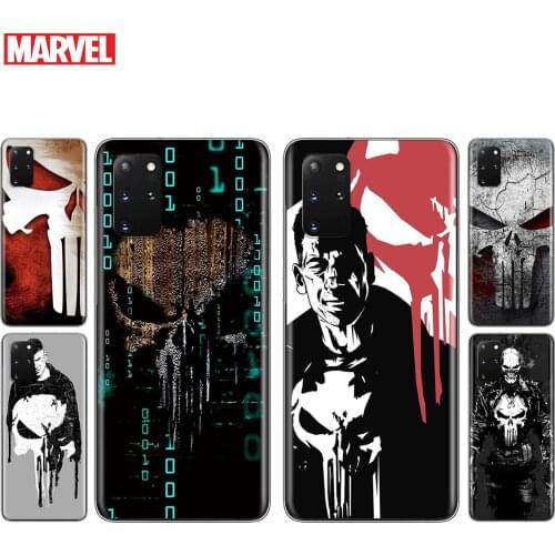 Marvel Punisher For Samsung S20 FE A91 A81 A72 A71 A52 A51 A42 A41 A32 A31 A21 A12 Lite Transparent Phone Case