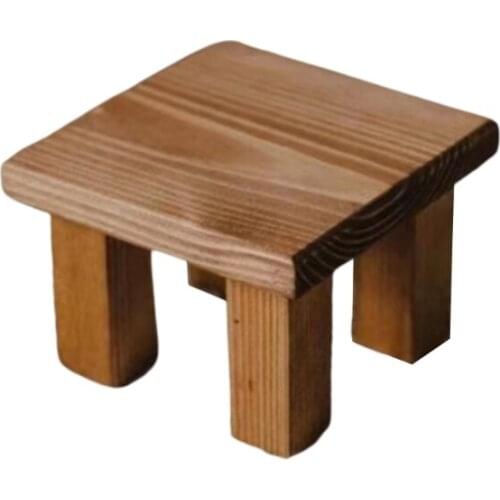 Newborn Small Coffee Table Baby Photo Shooting Handmade Wooden Little Tea Desk Infant Photograph Props Accessories