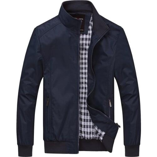 2021 Mens Jacket Spring Autumn Business Casual Large Size Loose Men Jacket High Quality Fashion Mens Clothing Jackets for Men