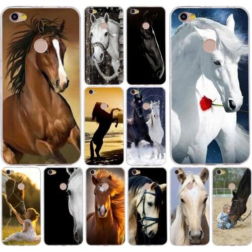 150H The Finest Horses Silicone Soft Tpu Cover phone Case for xiaomi redmi 4a 6a 4x note 5a pro mi a1