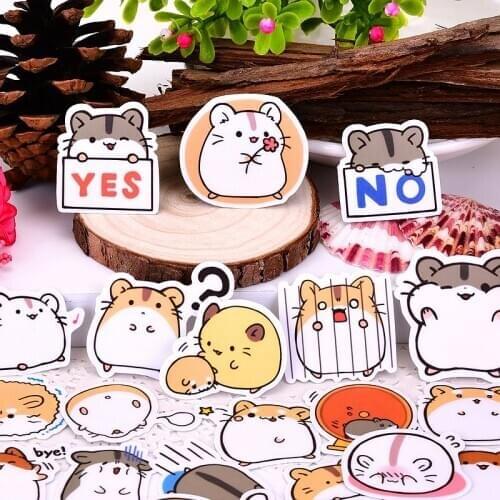 Little hamster sticker