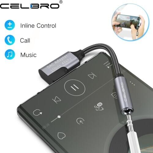 Usb Type-c To 3.5mm Headphone Jack Adapter Aux Audio For One Plus 7 Usb-c Music Converter Cable For Samsung Huawei Xiaomi