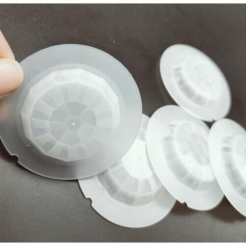 Drop shipping Diameter 52.5/50mm Human Body Pyroelectric infrared Sensing Sensor PIR Optical Fresnel Lens