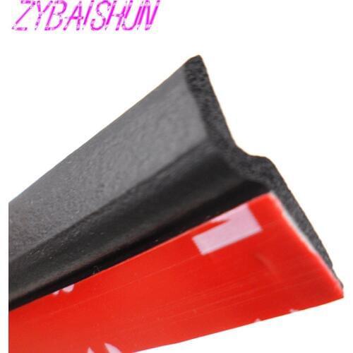 4 meters z-seal type door car door seal rubber seal sound insulation, car door gasket sealant sewn noise insulation