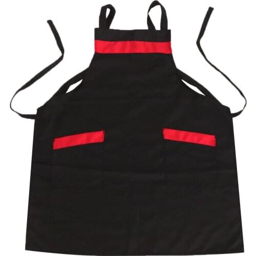 Heavy Duty Polyester Antifouling Unisex Apron for Home Restaurant Cafe Shop