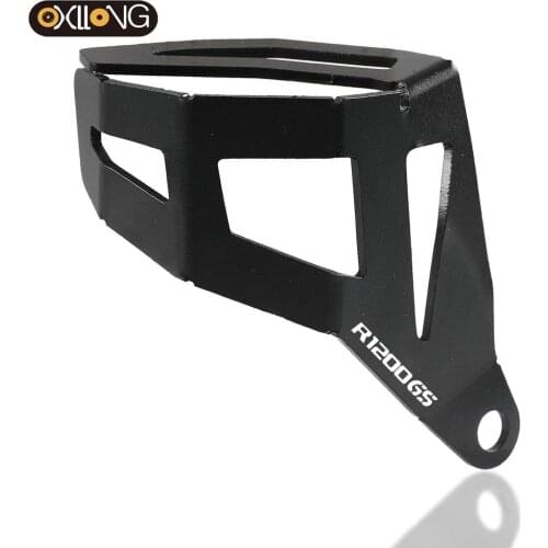 For BMW R 1200 1250 GS Adventure GS 1200 LC Rear Brake Pump Fluid Tank Oil Cup Reservoir Guard Cover Protector R1200GS R1250GS