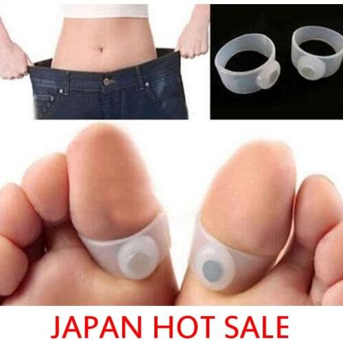 Magnet Holder For The Big Toe Thumb lock 2020 New Lose Weight Keep fit Foot Massager Silicone Toe Ring