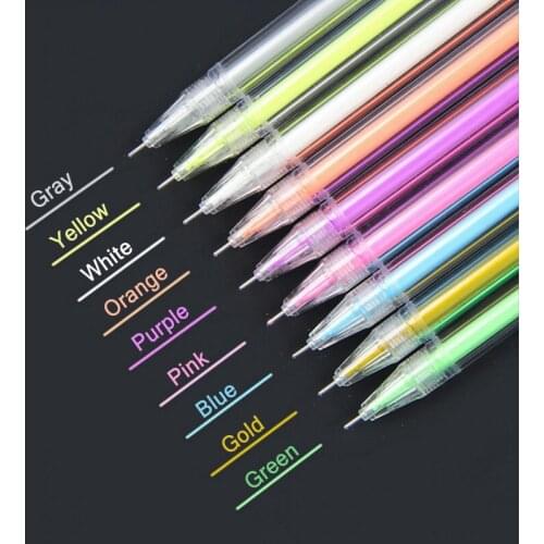 5Pcs Highgloss Pastel Gel Pen Wedding Birthday Baby Shower Party Favors Kids Souvenir Giveaway Signature Pen Student Stationery