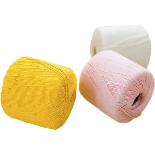 1 Rolls Cotton Cord Softer Weaving Rope Handicraft Knitting Rope Braided String