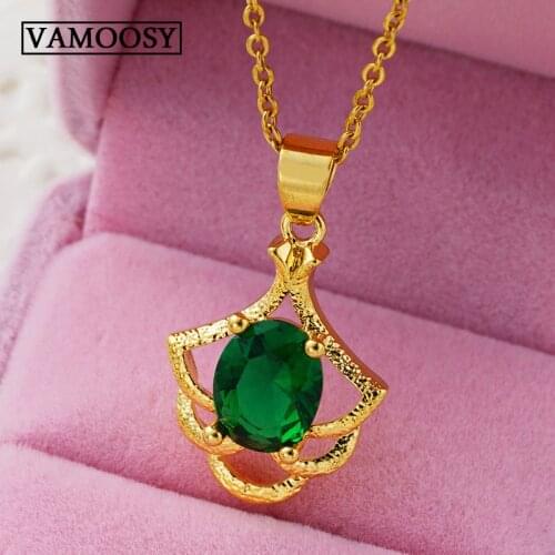 Fine Women Pendant Necklace with CZ Crystal Exquisite Necklaces & Pendants Jewelry for Women Without Chain Sweater Necklace