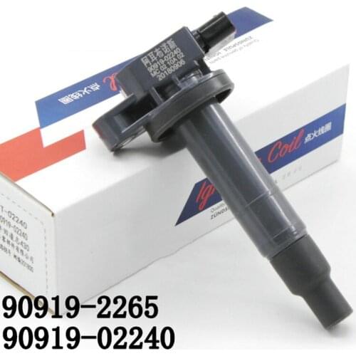Engine Ignition coil for Toyota 05-11 PRIUS Hybrid 1.5L VIOS XP90 1.3L Yaris 1.3L 90919-02240