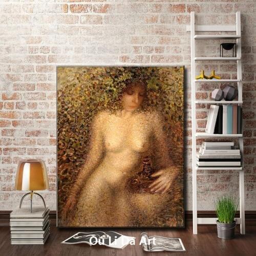Classical figure impression beauty nude art oil paintings canvas printing printed on canvas home wall art decoration picture
