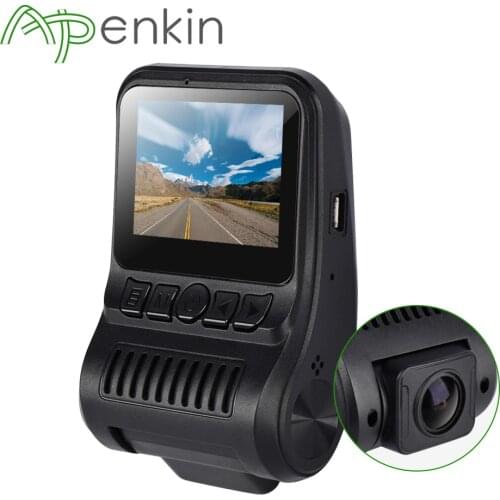 Arpenkin Mini Q3 Dash Camera Car 1296P 30fps Car Detector 160 Degress 2inch Dash Cam Camera Camcorder Night Vision Dashcam