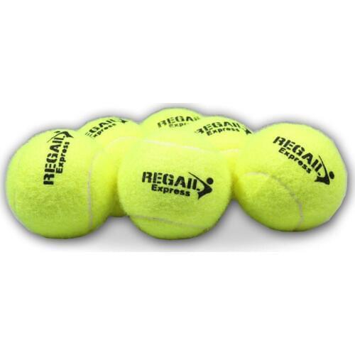 10PCS High Resilience Elasticity Tennis Training Ball Sport Practice Durable Tennis Training Balls for Beginners Competition