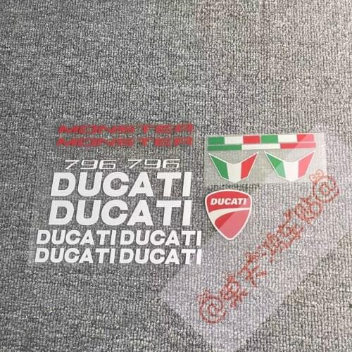 The new modification is suitable for 796DUCATI Ducati personality 696 795 821 Monster M1000 whole car decal sticker