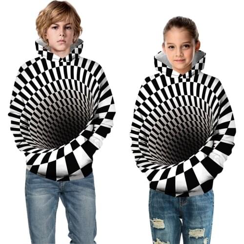 2021 New Fashion Boys 3D Print Hoodies Children Spring Autumn Clothes hoodies for girls Sweatshirts for Boys