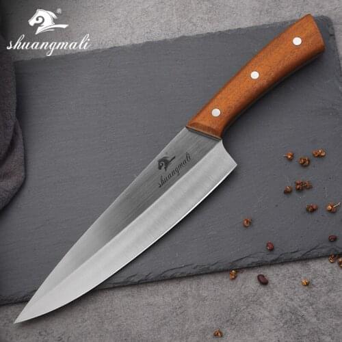 Chef Butcher Knife High Carbon 4Cr13 Steel Slicing Kitchen Knife Chopping Cleaver Cooking Tools Multifunctional Butcher Knives