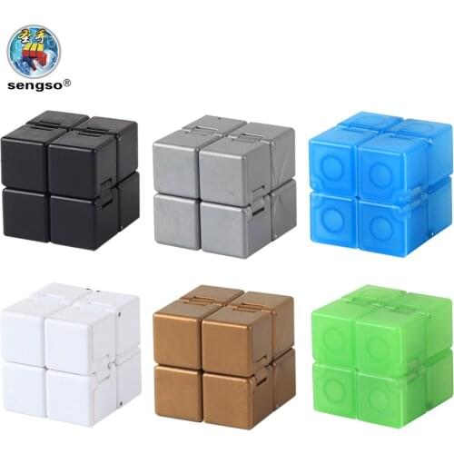 Genuine Sengso High-Quality Fidget Toys 2x2 Magico Cubo Infinite Magic Cube Educational Toys Children Adult Puzzle Toys