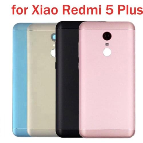 Original For Xiaomi Redmi 5 Plus Battery Back Cover Redmi 5Plus Rear Door Housing for Xiaomi Redmi 5Plus 5 Battery Case