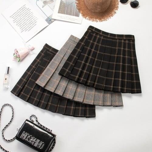 Pleated Skirts for Women 2021 New Arrivals Hot Sale Fashionable Pleated Mini Skirt Summer Spring Lolita Style Stretch Elegant
