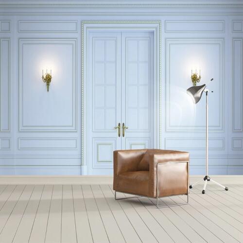 Nordic ins Simple Wallpaper Abstract Wallpaper Bedroom Living Room Wall Seamless Customized Wallpaper Nonwoven Fabric Wallpaper