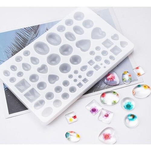 Time Gem Patch Silicone Mold Pendant Mold Clear Mould For UV Resin Epoxy Resin Craft Supplies Epoxy Resin Soft Mould