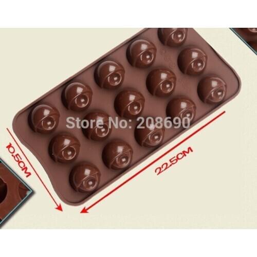 DIY Silicone jelly mold chocolate pudding mold Love chocolate mold high quality silicone mold