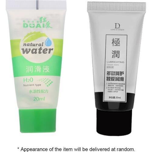 20ml Vaginal & Anal Gel Body Lubricant Water-based Sex Lubricanting Oil Anal Lubricated Liquid Adult Sex Product For Couples