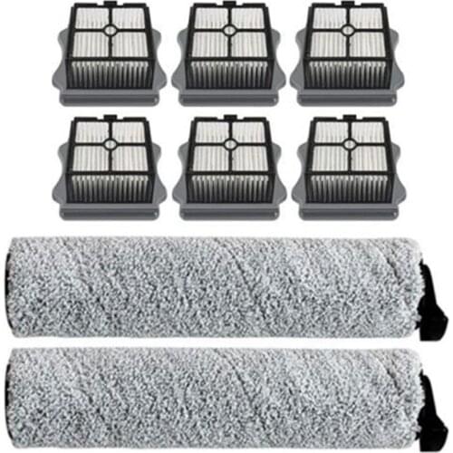 Replacement Brush Roller and Hepa Filters for Tineco IFloor 3/IFloor One S3 Cordless Wet Dry Vacuum Cleaner Parts